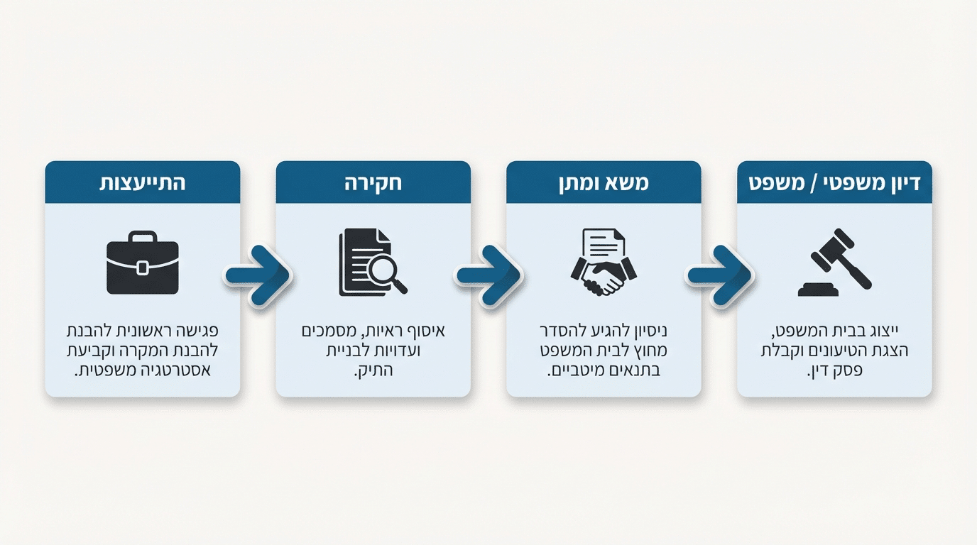 תפקיד עורך דין פלילי בתיקי אלימות
